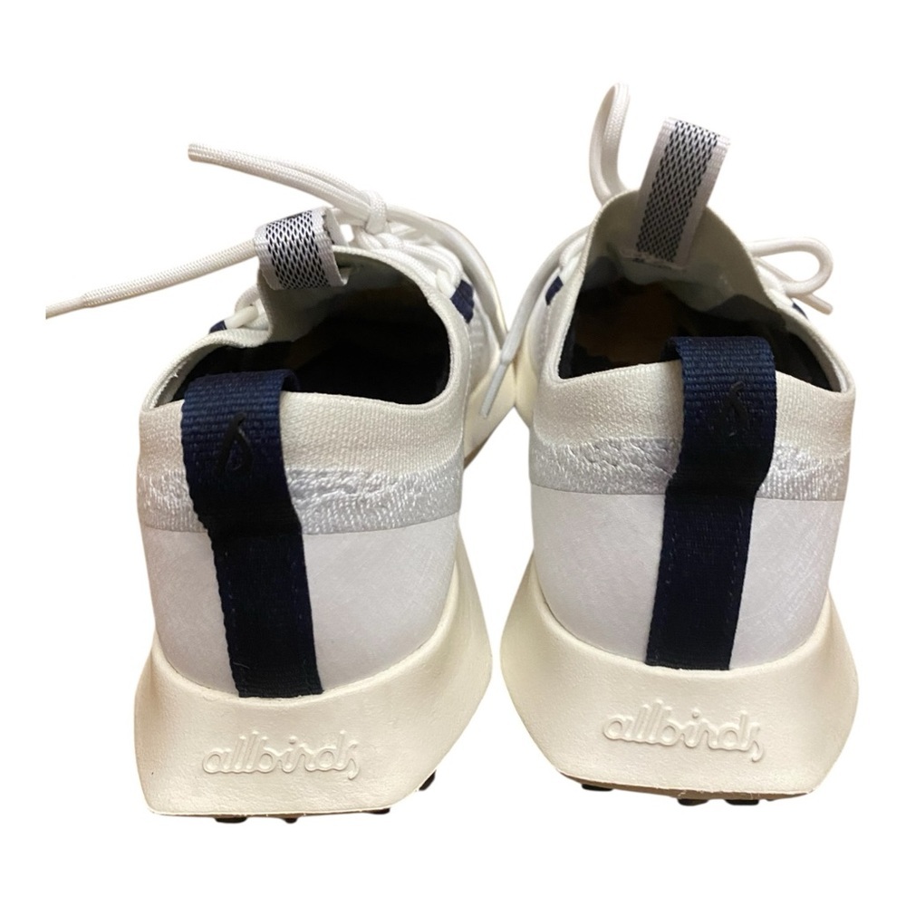 Allbirds Womens White Tree Dashers 2 Utility Sneakers Shoes Size 10.5 Running - Picture 5 of 11